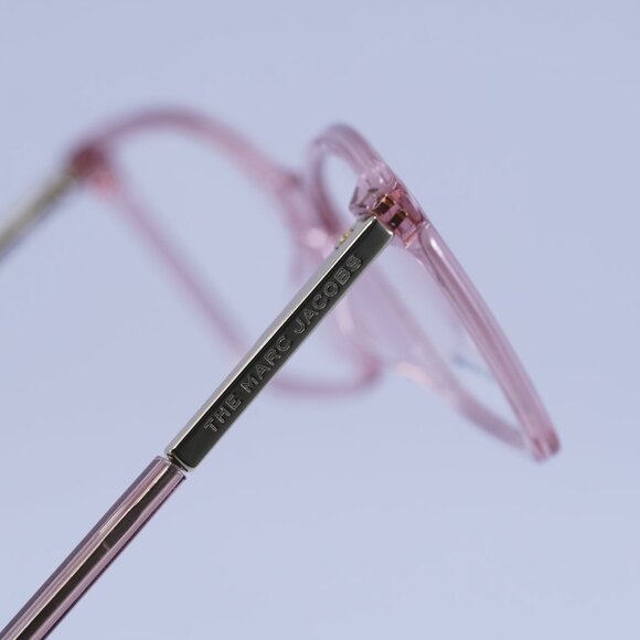 Marc Jacobs MARC 544 035J 00 Eyeglasses Transparent Pink Cat Eye 54mm Frame - Picture 10 of 11